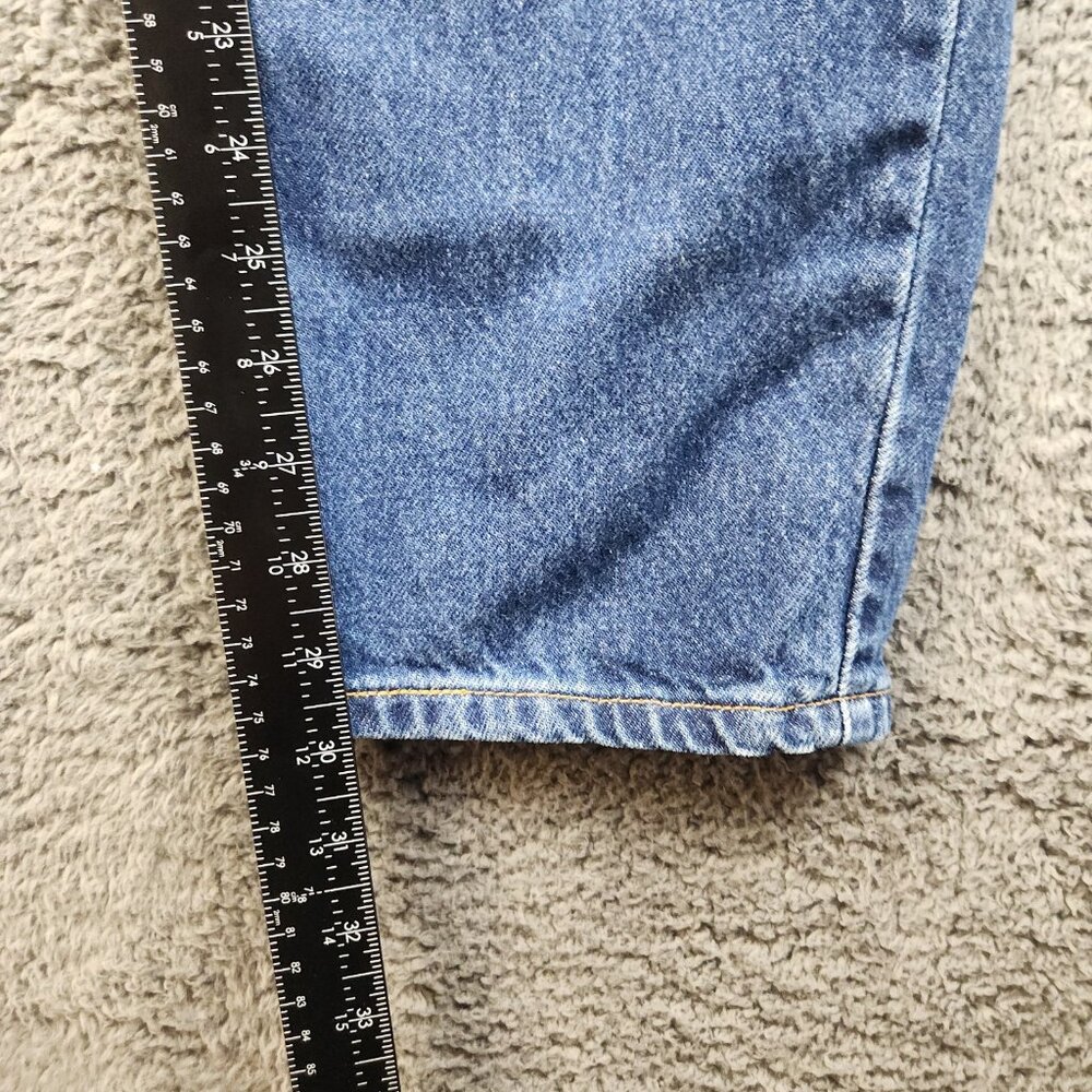 VTG Y2K High Waisted Mom Jeans Women's 16 Levi's 550 Curvy Straight Tapered Leg - Picture 8 of 12